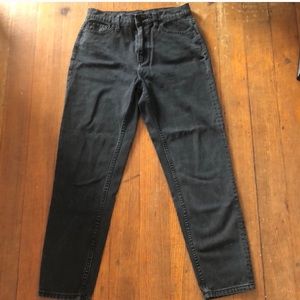 Urban Outfitters Black Mom Jean
